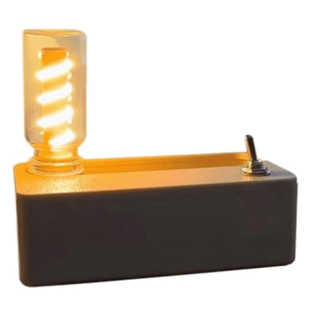 Magnetic Suction Lamp Decompressions Mechanical Night Light 3D Rechargeable LED Lever Ejection Night Lamp