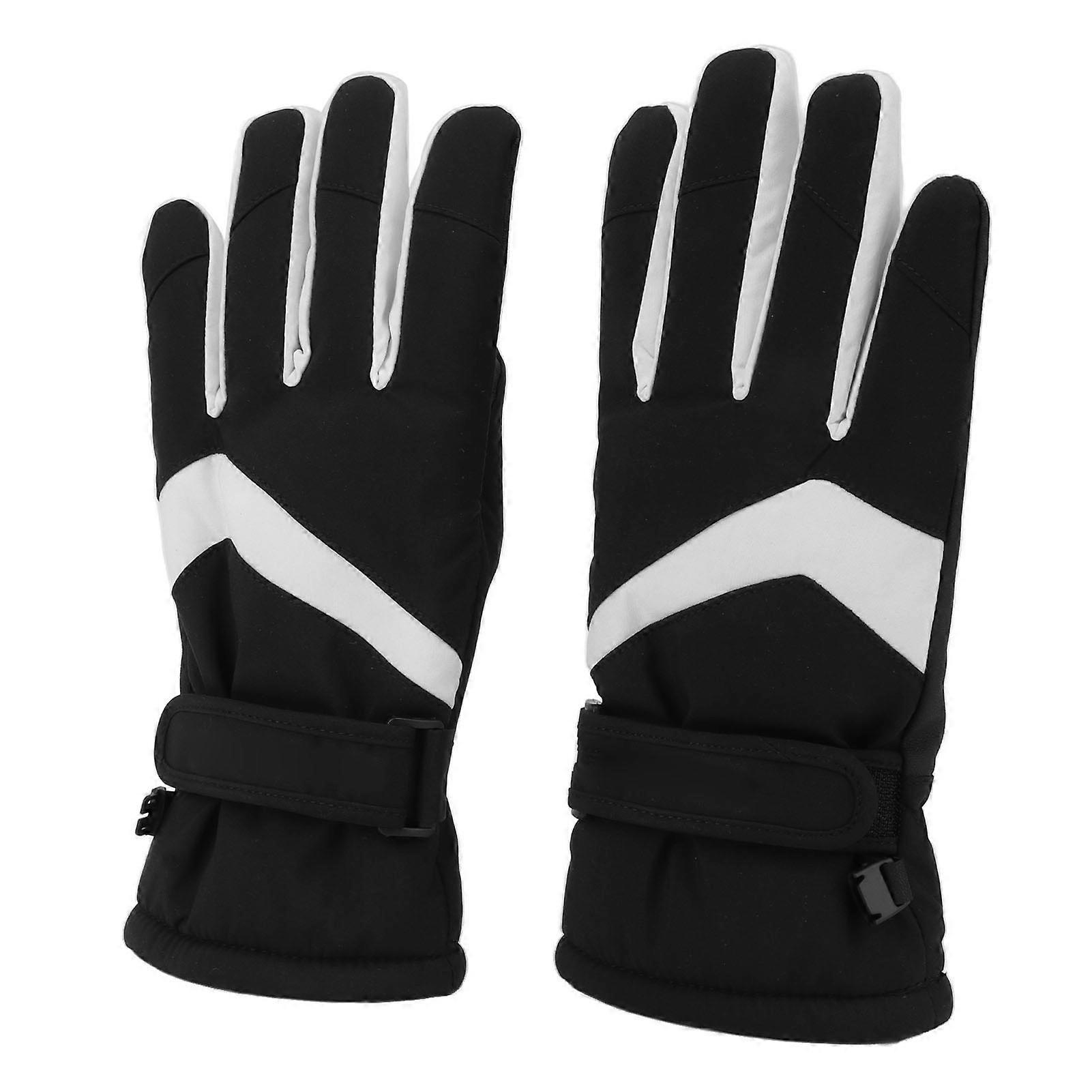 Winter Touchscreen Gloves L Black, Waterproof, Thick Fleece, 149g