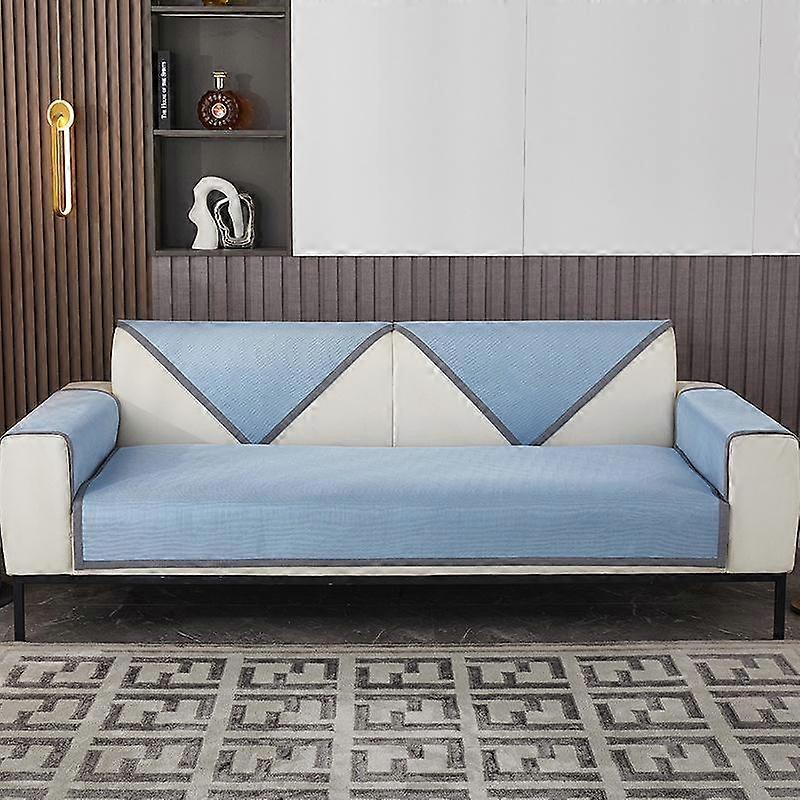 Ice Silk Sofa Cushion Summer New Non-slip Simple Modern Cool Seat Cushion Four Seasons Universal Sofa Cover Cover Cloth Towels