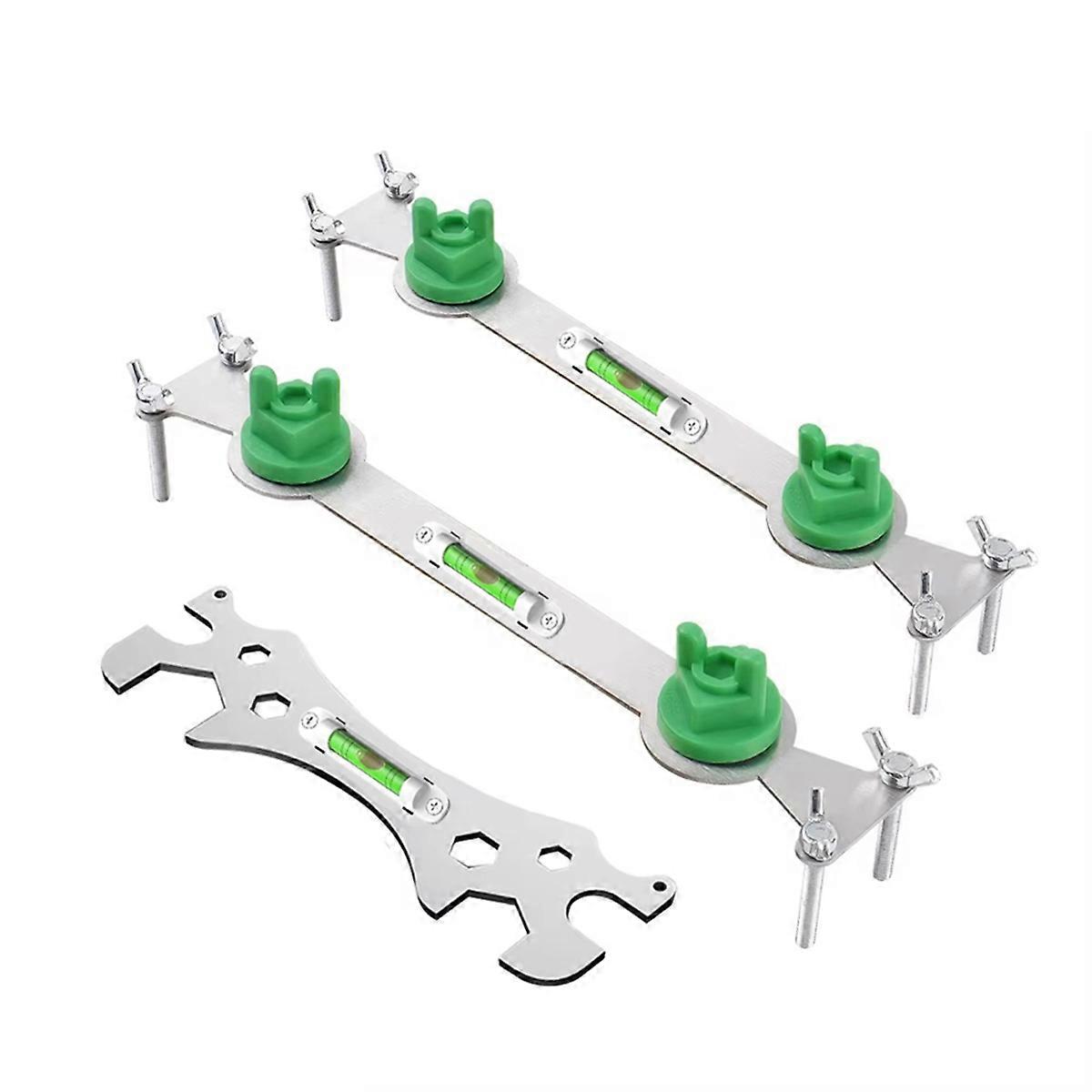 Special Bend Angle Wrench Tools with Leveler Shower Faucet Installation Bathroom Multifunctional Level Wrench