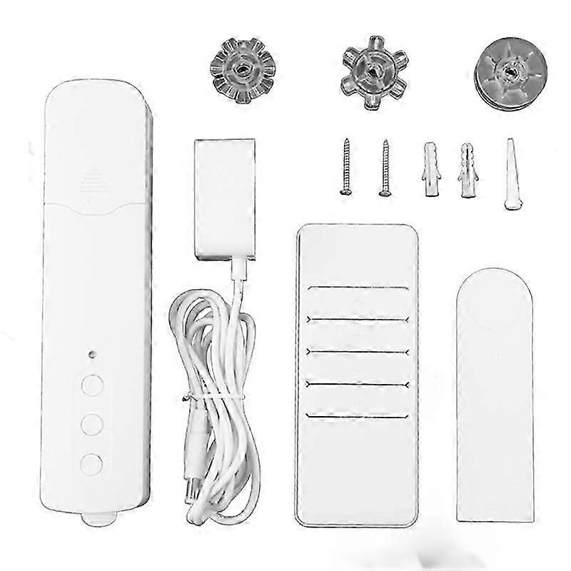 Tuya WiFi M616EGWT Smart Electric Curtain Motors Chain Roller Blinds APP Voice Control for Alexa Home EU Plug DS
