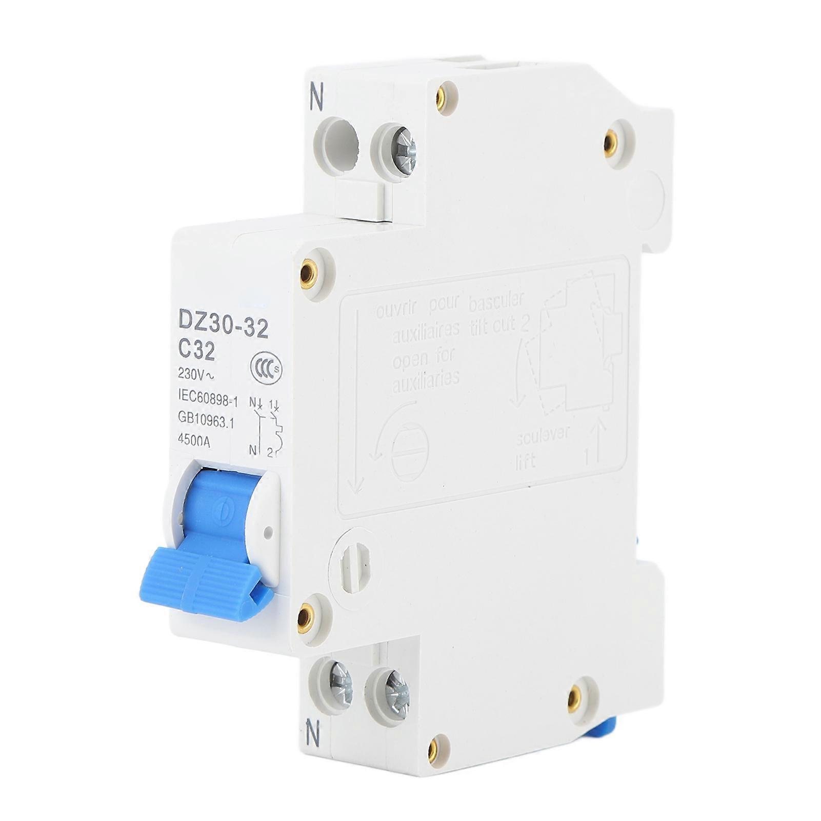 Double In Double Out Mini Circuit Breaker for Short Overload Protection Single Pole Circuit Breaker