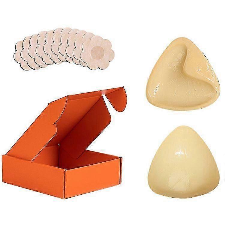 Double Sided Sticky Bra Inserts Reusable Push Up Lift Self Adhesive Bra Pads