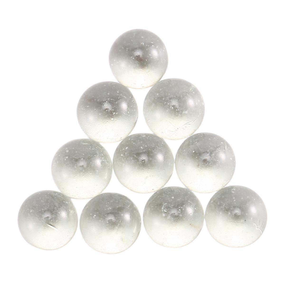 10 kpl marmorit 16mm lasimarmorit Knicker lasipallot koristelu väri kimpaleita lelu läpinäkyvä DS