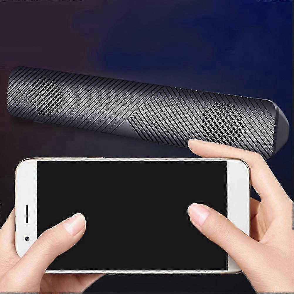 مكبر صوت V-108 صغير USB مكبر صوت 3 واط 320 × 60 × 60 مم لأجهزة الكمبيوتر اللوحية