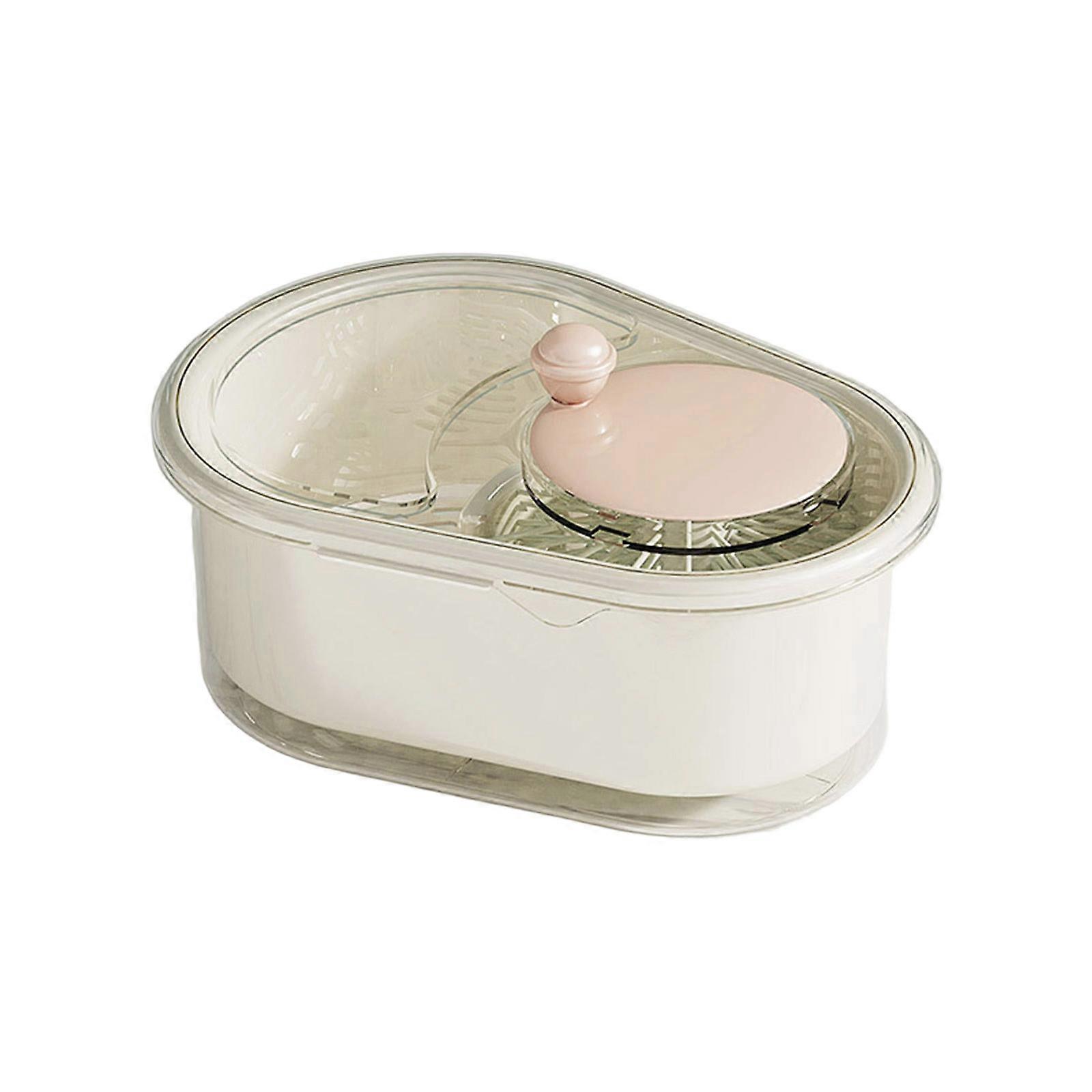 High Quality ABS Fruit Cleaning Spinner Practical Kitchen Aids Spinner Ideal For Quick And Efficient Kitchen Use Creamy