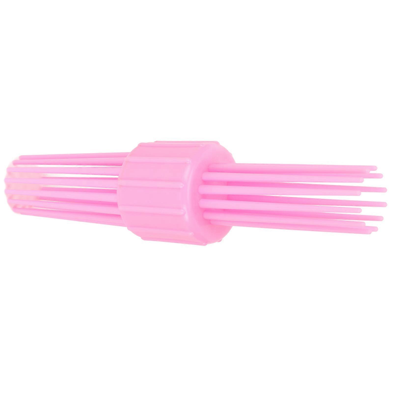 Hair Curling Roll Comb Slip Resistant Portable Gentle Curls Multi Tooth Hair Styling Curler Comb for Women