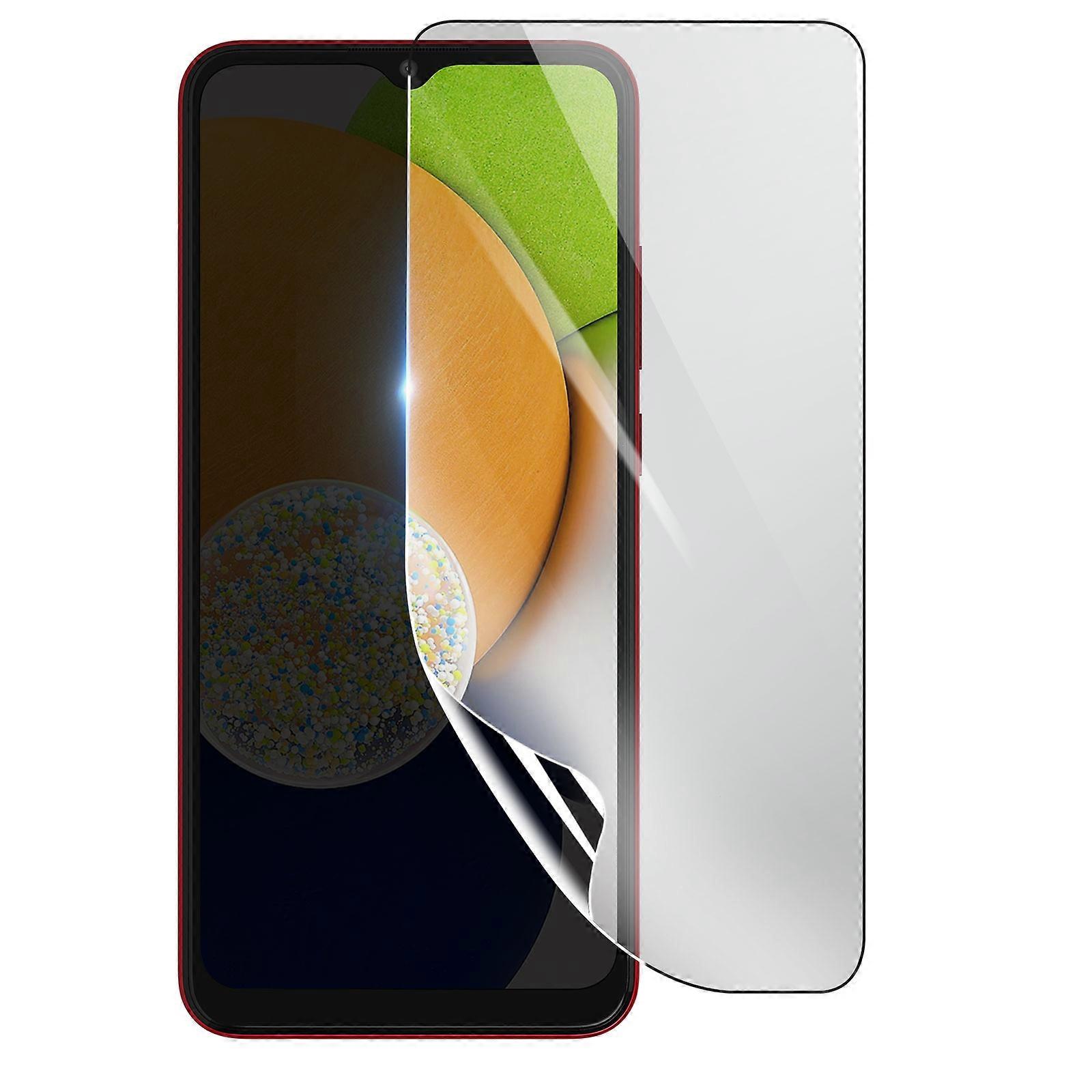 Shockproof Hydrogel Screen Protector for Galaxy A03, Transparent