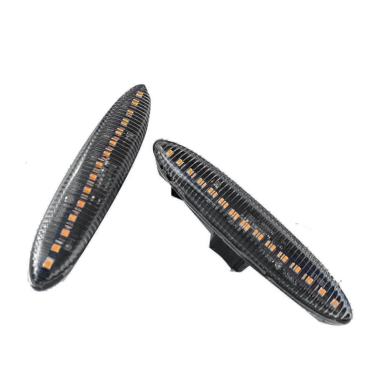 Car LED Marker Lights Turn Signal Blinker for As Shown