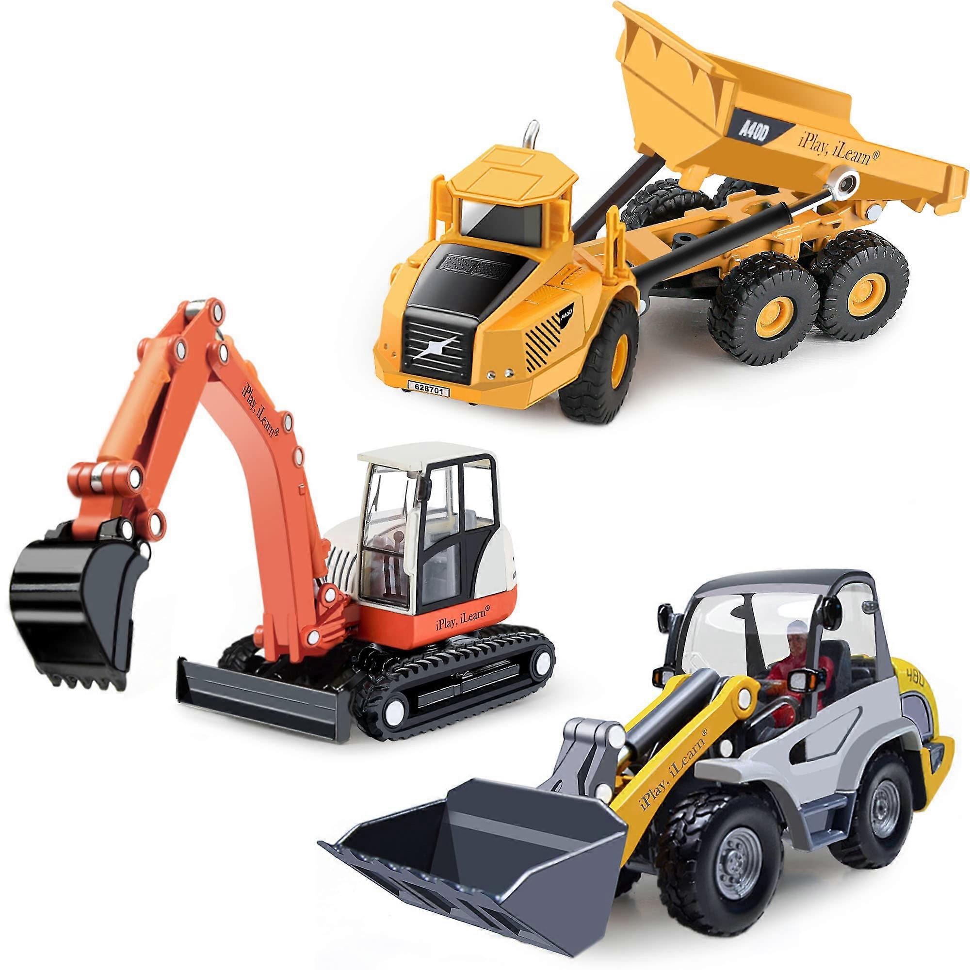 Heavy duty playset for construction site and sandbox