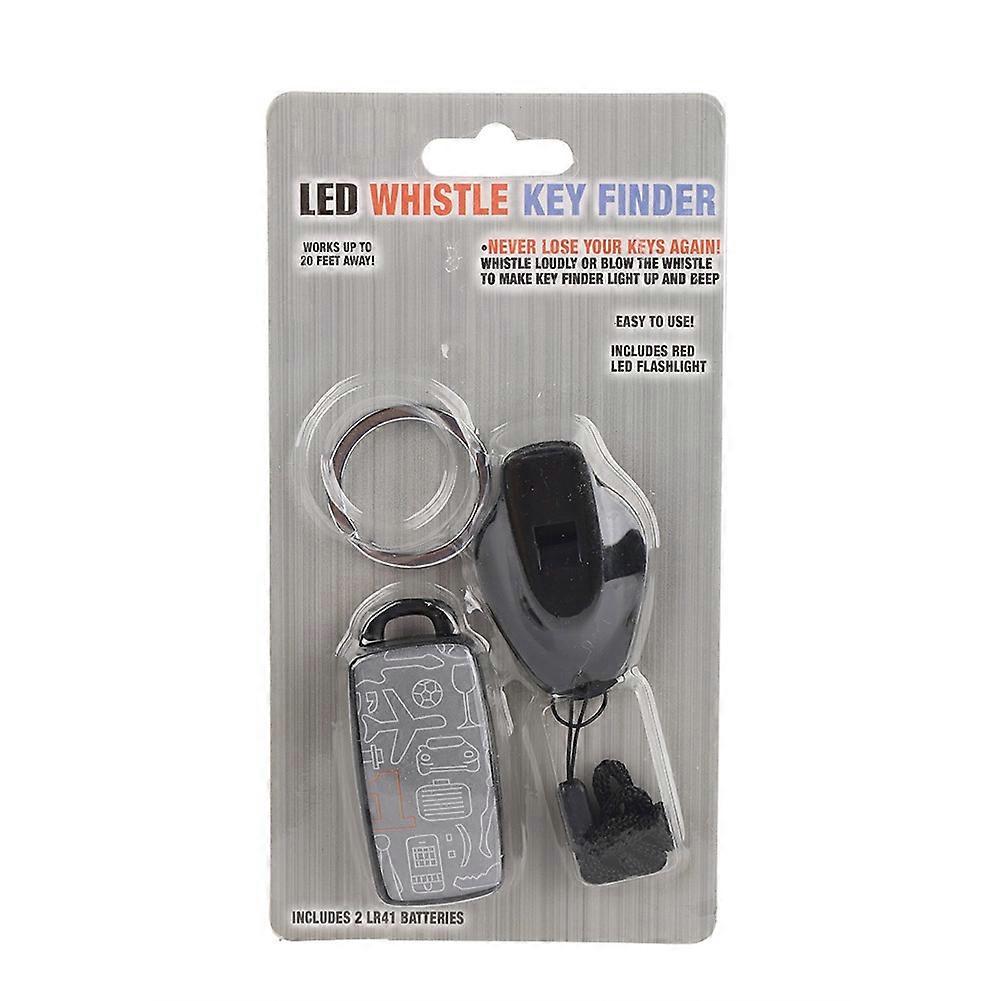 Whistle Key Finder with LED Light - Easy-to-Use, Durable, Portable Key Locator