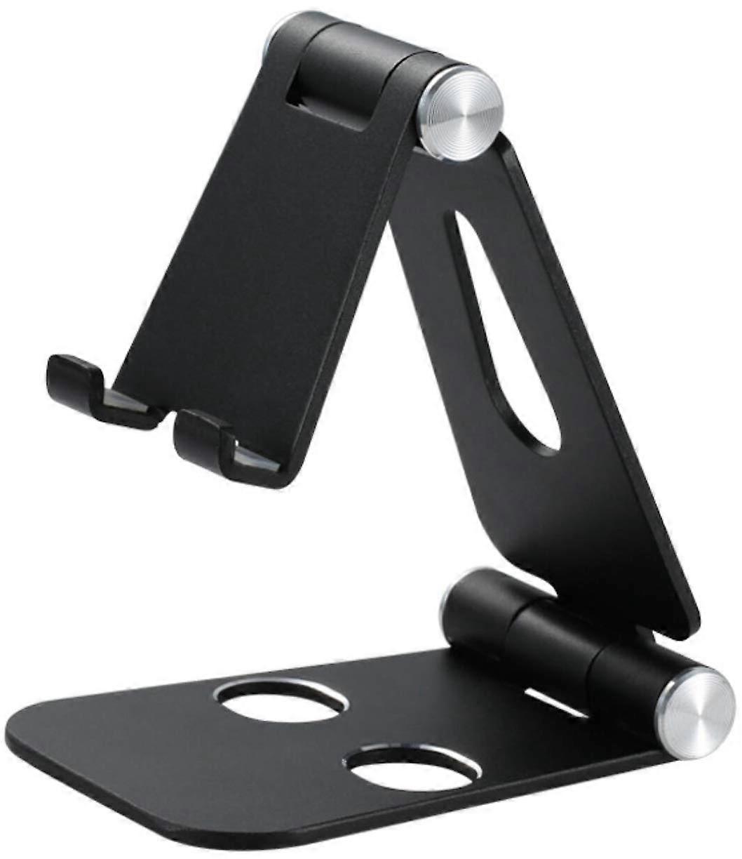 Monitor Stand Adjustable Desk Mobile Phone Holder Fully Foldable Aluminum for Smartphone