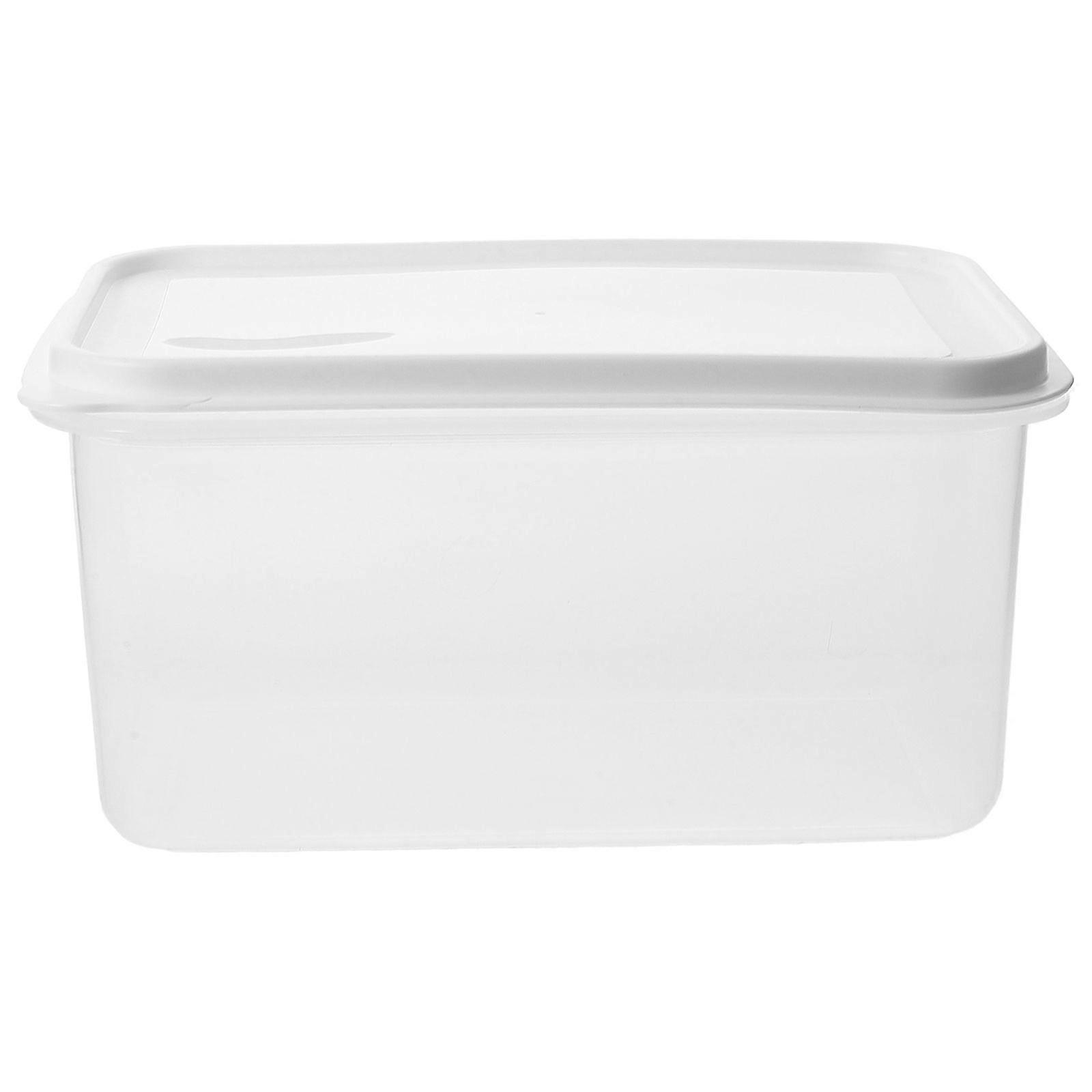 Pizzateig Gärbox Tablett Pizzateig Behälter Stapelbar Pizzateig Vorratsbehälter Teigtablett für Pizza 4L