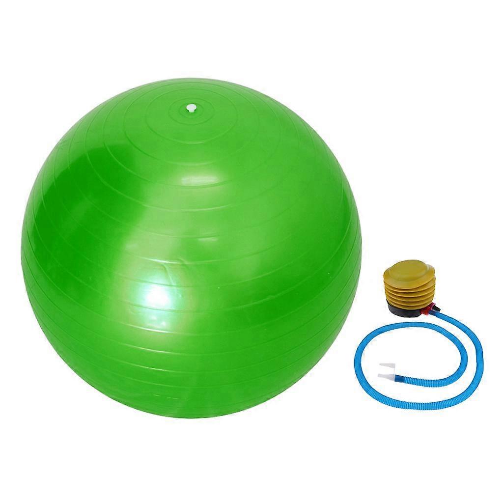 55cm Explosion-proof Sports Yoga Ball with Pump Pilates Fitness Gym Balance Stability Swiss Ball Exercise Exercise Massage Ball