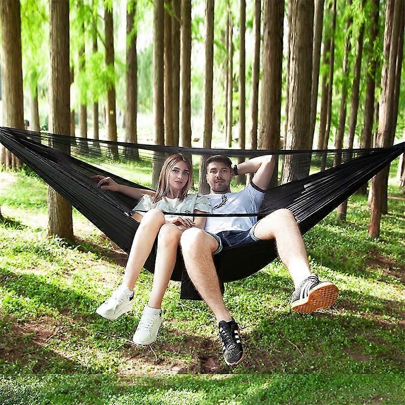 Portable Outdoor Parachute Hammock with Mosquito Nets