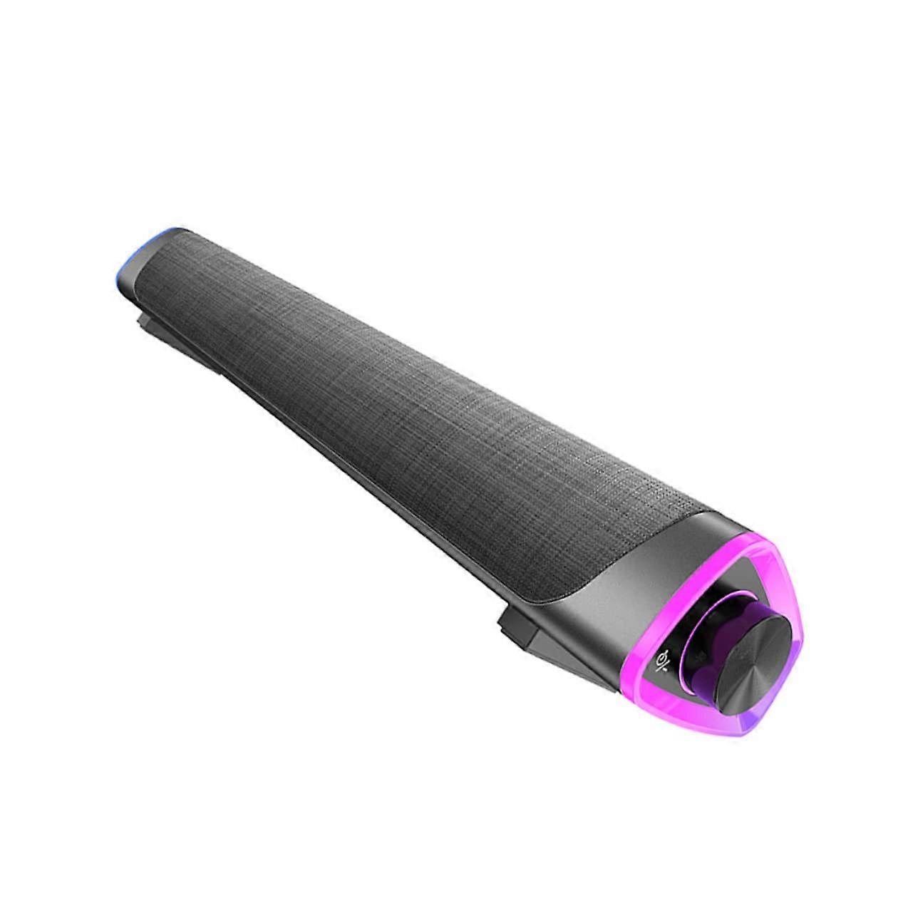 Wired Sound Speaker Compact Sound Bar for Home Computer Office Dual Horn Design for Experience