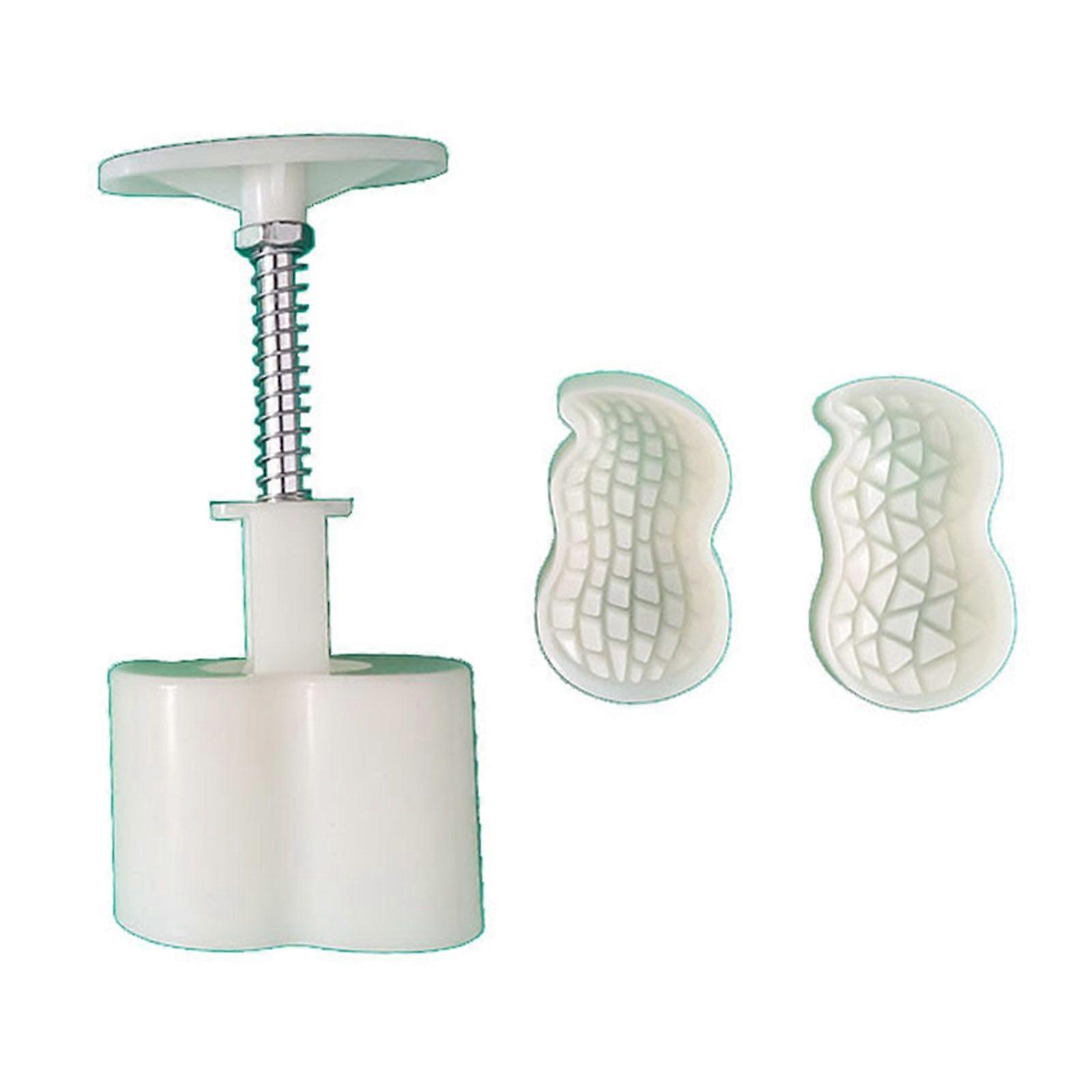 50g Mooncake Moulds DIY Kitchen Baking Accessories 3D Persimmon/Peanut Shaped