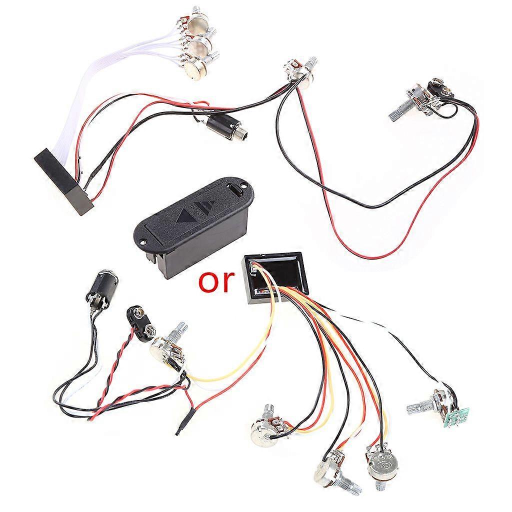 Active EQ-B3T Preamp Circuit For Bass Guitar Replacement Accessories