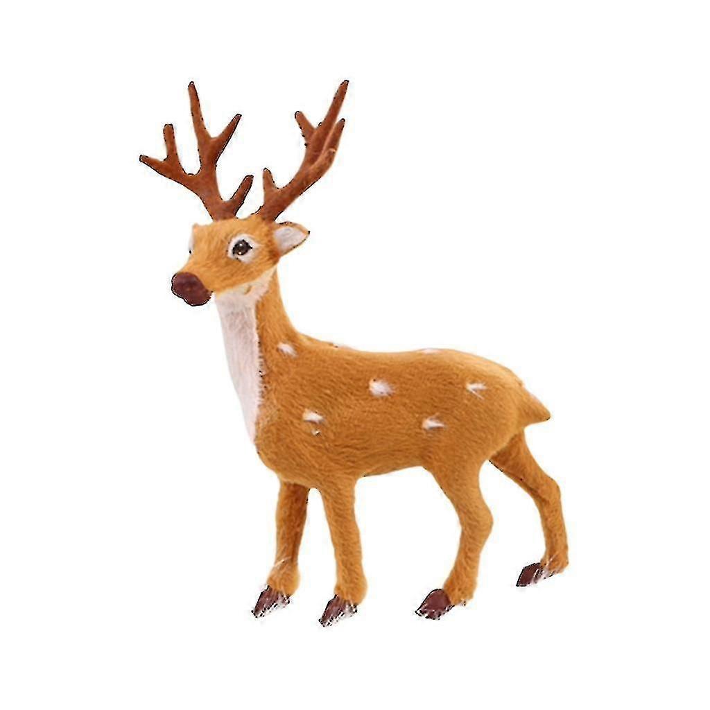 P Reindeer Ding Sika Deer Figurine Statue-XinHan