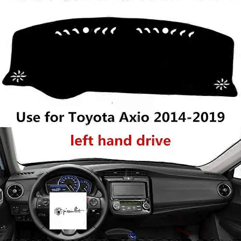 Pissenlit חדש הגעה שמאלית כונן מגן MAT רכב לוח מחוונים כיסוי המשמש עבור טויוטה AXIO 2014-2019 כרית מגן