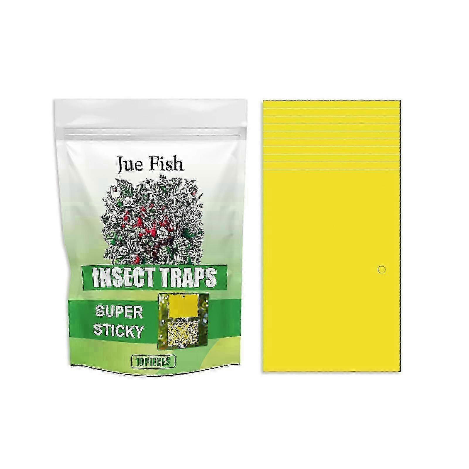 Yellow Board Double-Sided Armyworm Board, Insect-Inducing Double-Panel Greenhouse Orchard To Kill Small Flying Insects And Fruit Flies