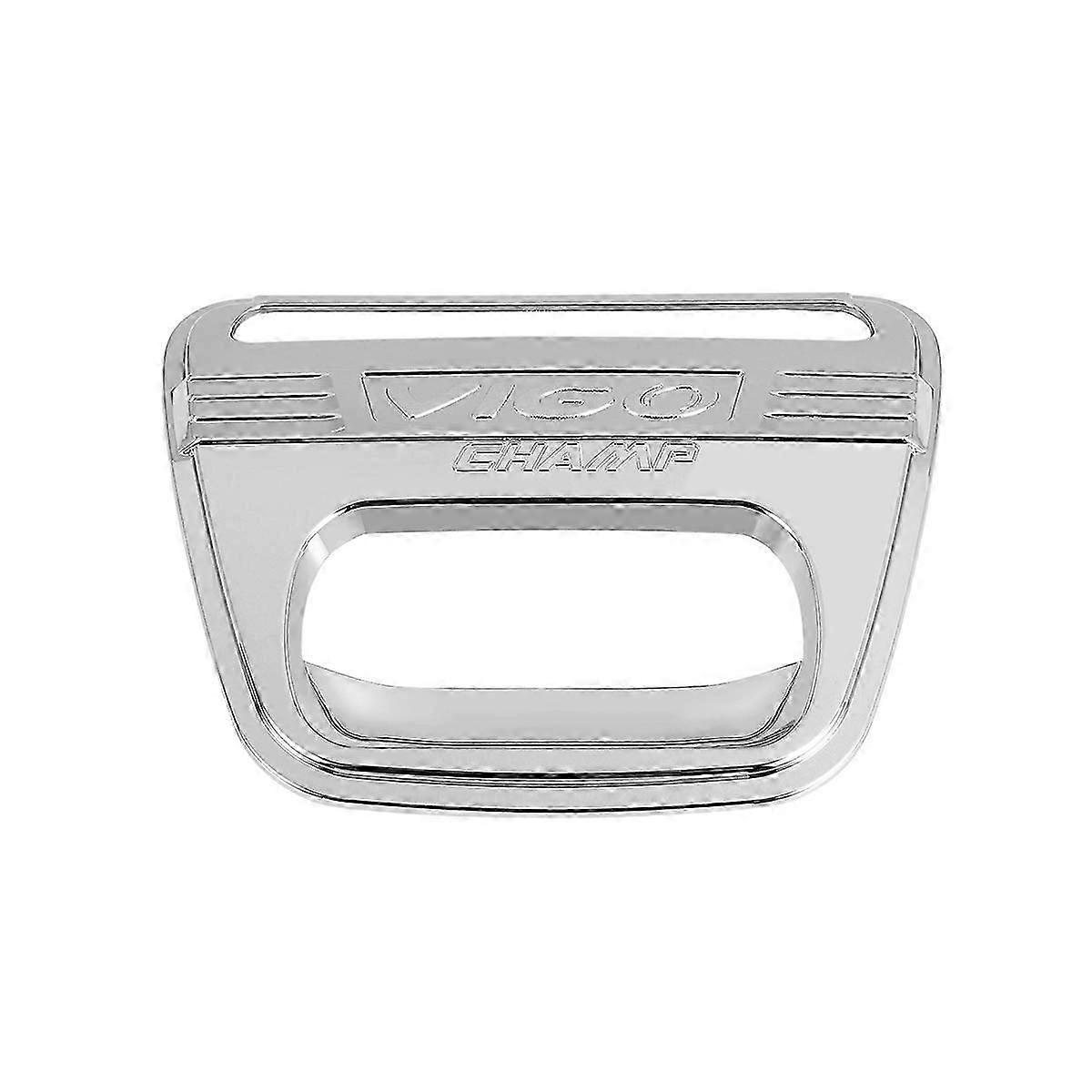 Car ABS Chrome Design Tail Gate Trim Rear Handle Insert for Toyota Hilux Vigo 2008-2014