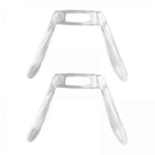 2x2 Pieces U Shape Eyeglasses Nose Pads Bridge Nose Support Clear Replacement