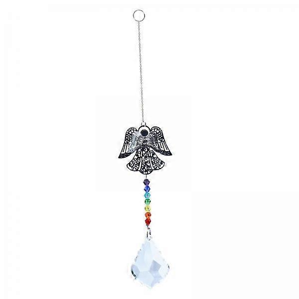 4x Crystal Colorful Crystals Pendant Chandelier Rainbow Create Wall Hanging Tree