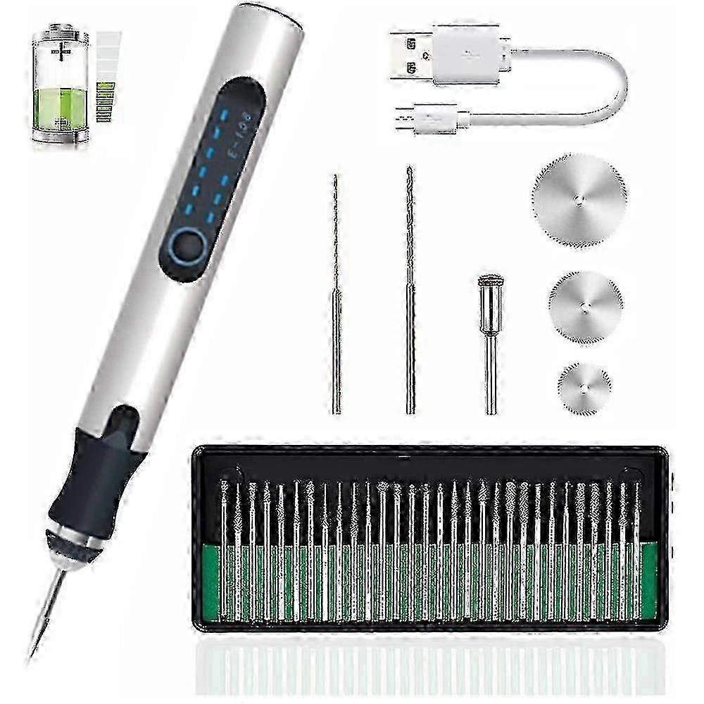 2025 Electric Engraving Machine Mini Diy Etching Machine Usb Rechargeable Engraving Machine Tool Kit_m24