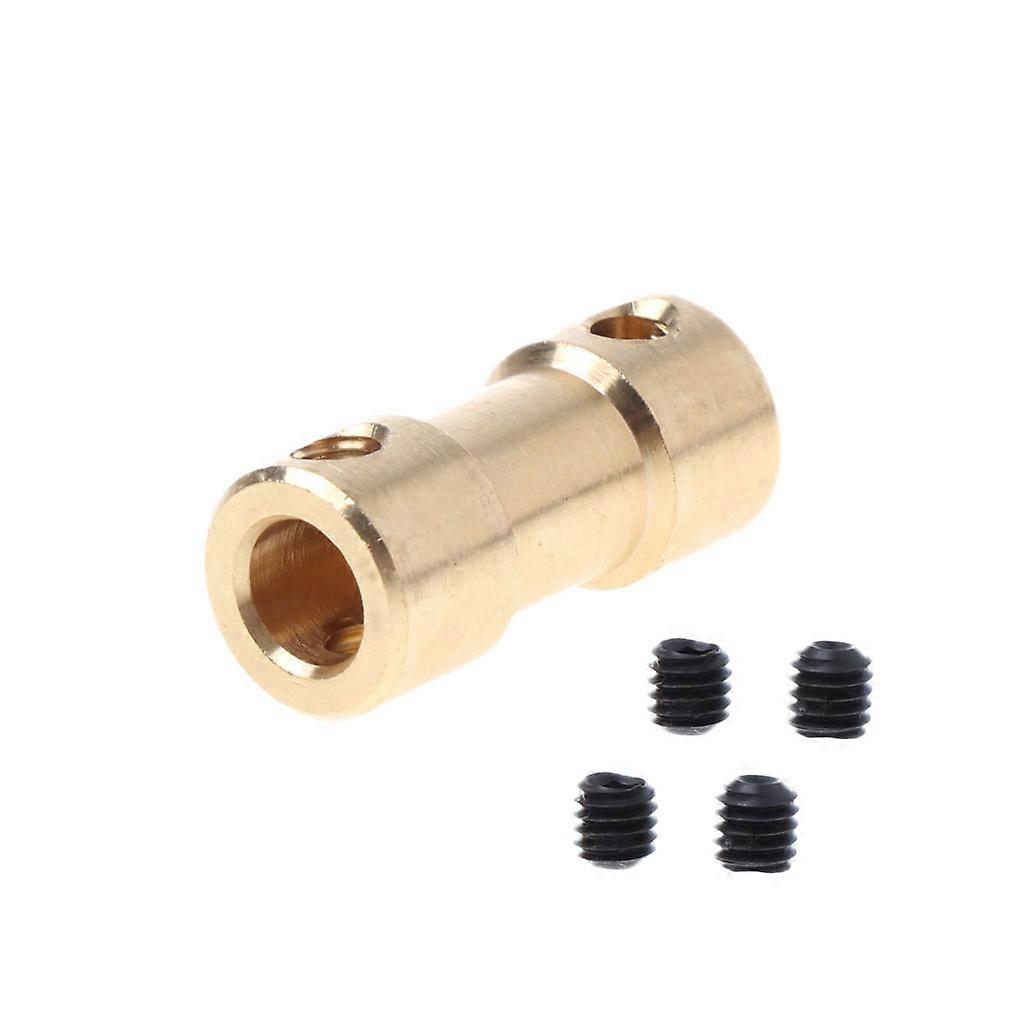 2-5mm Motor Copper Shaft Coupling Coupler Connectors Sleeve Adapter US
