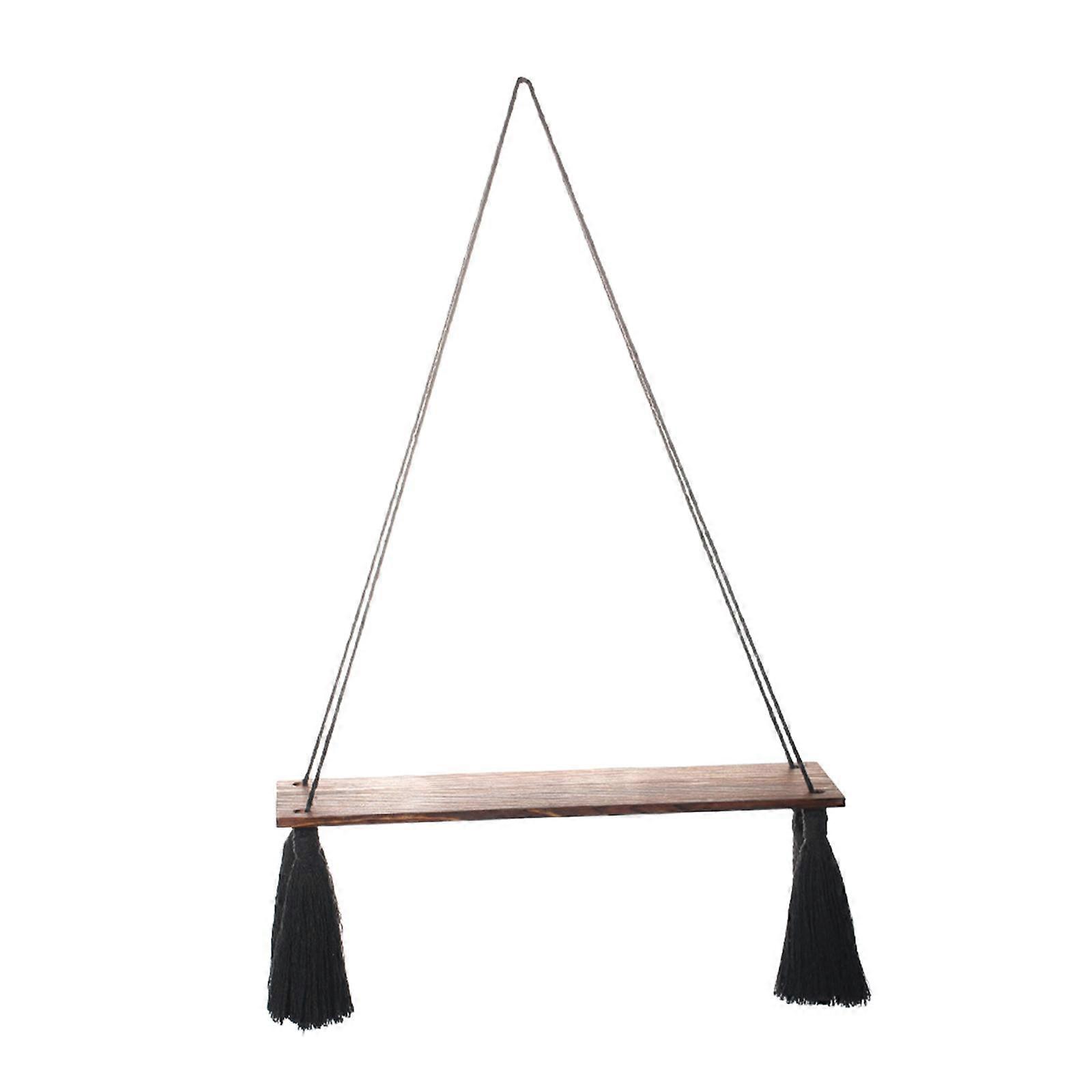 Boho Decor for Kitchen Macrame Wall Hanging Shelf Floating Shelf Plant Shelf