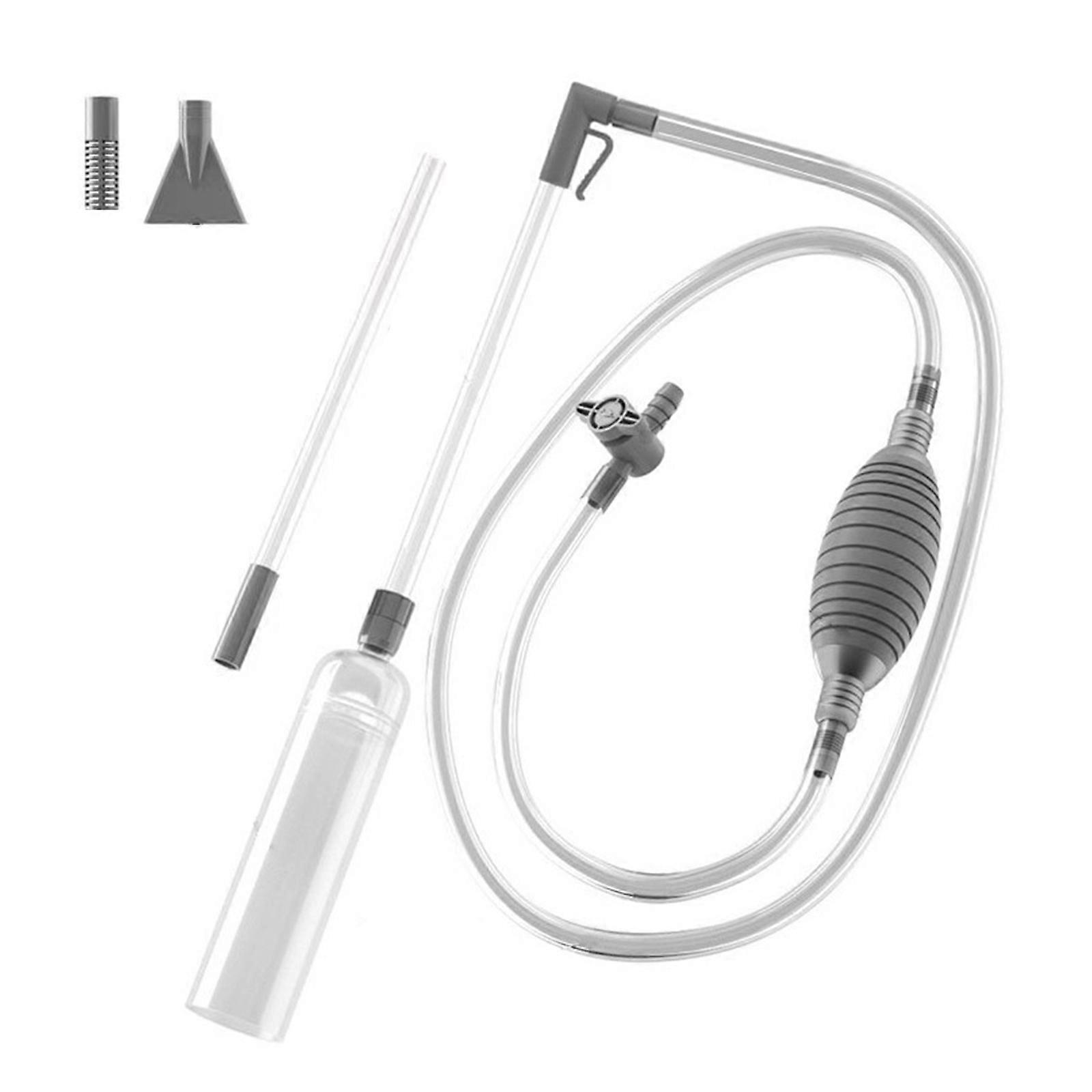 3meter Length Aquariums Cleaning Tool Kits With Siphons Design For Efficient Water Replacement And Debris Removal