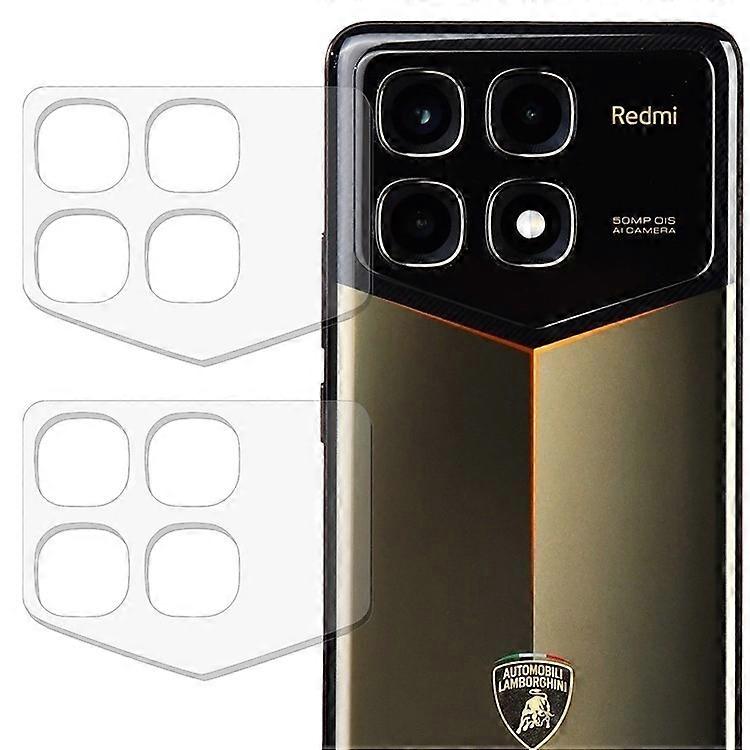 Xiaomi Redmi K70ウルトラチャンピオンエディションカメラレンズプロテクター3D強化ガラスリアレンズフィルムに対応した2個