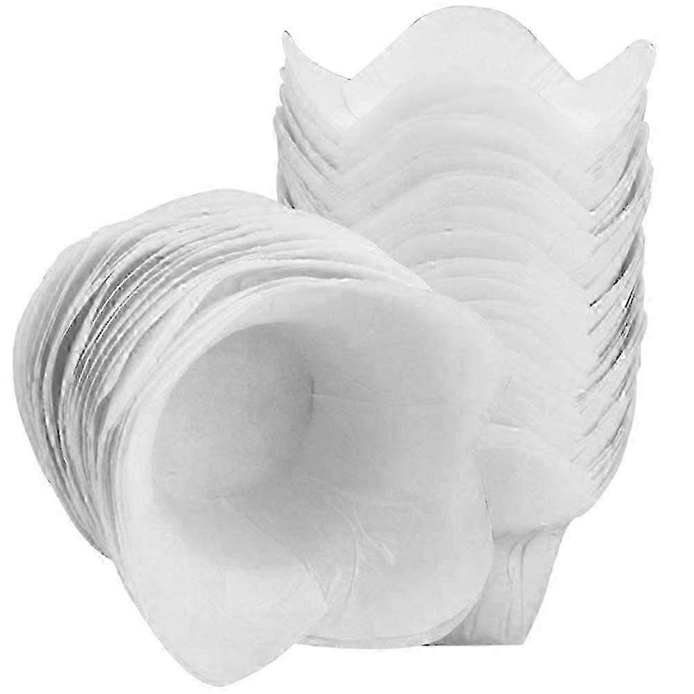 100pcs Lotus Style Cupcake Liners Baking Cups Muffin Liners Greaseproof Paper