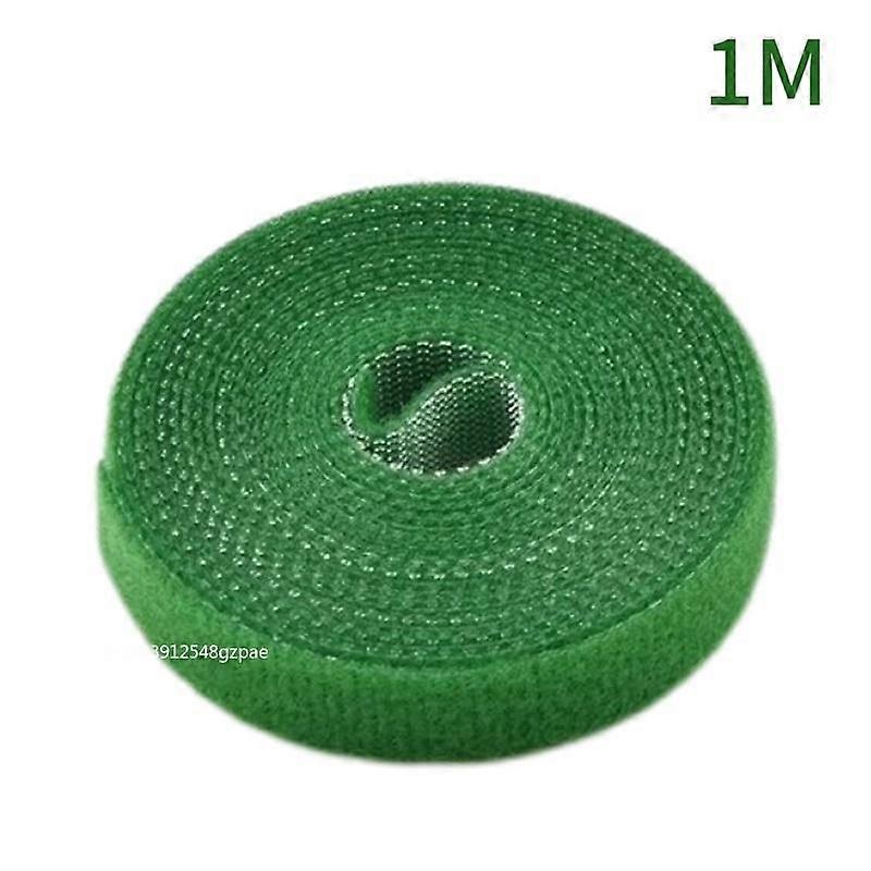 10 Roll Nylon Plant Ties Plant Bandage Hook Tie Loop Adjustable Plant Support Reusable Fastener Tape for Home Garden Accessories