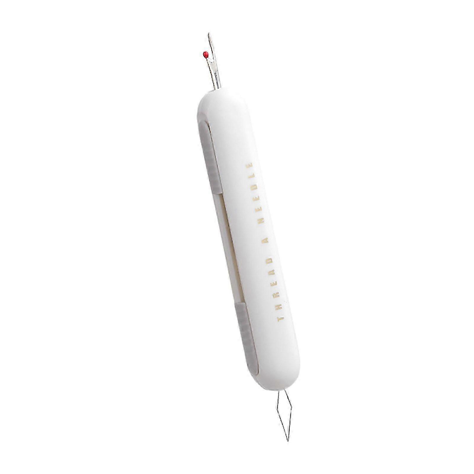 Dual Function Seam Ripper with Needle Threader for Sewing and Crafting Accessories