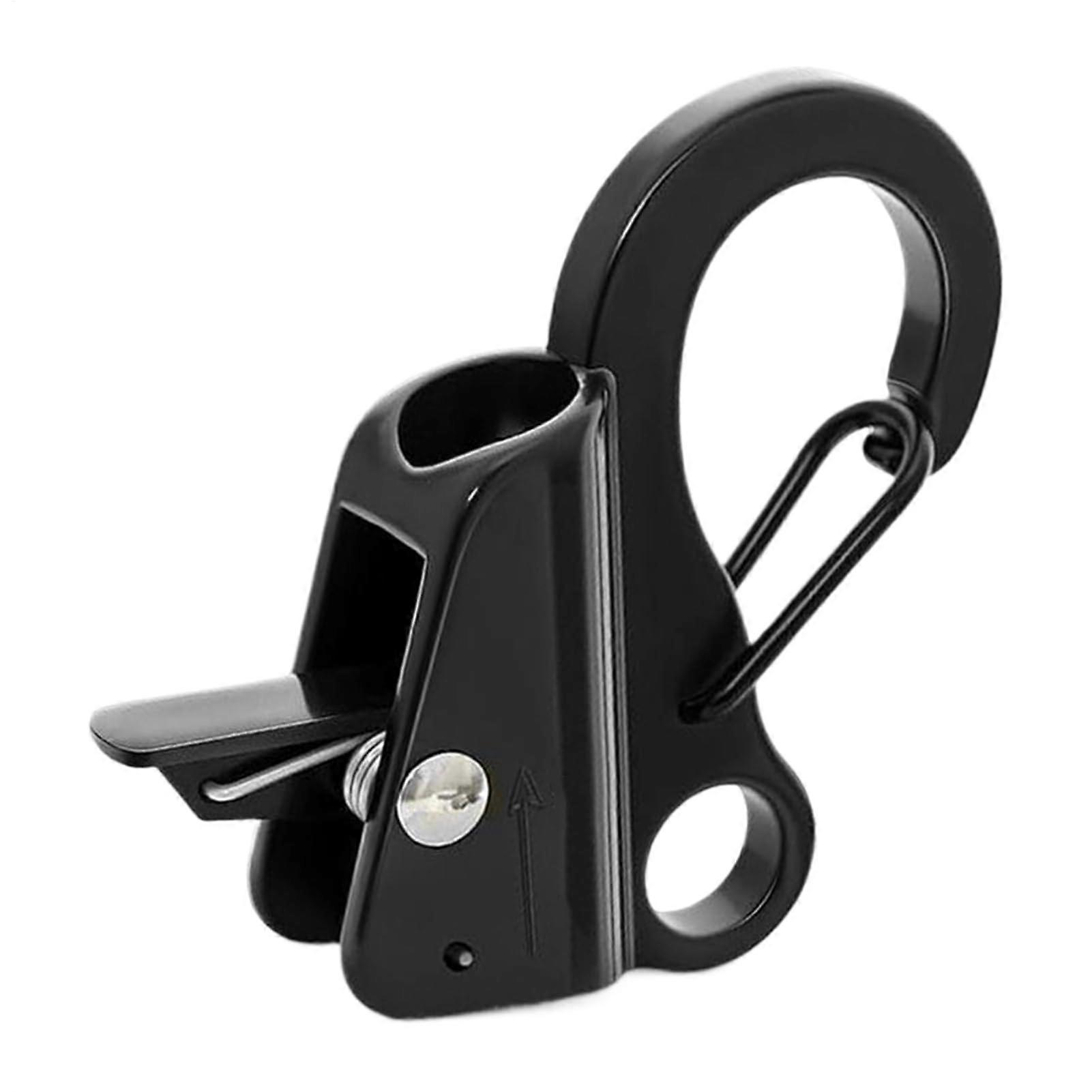 Nautical hooks, Adjustable Robust Boat Anchor Sliding Hook Versatile For Accessories Boats Fishing Mooring Marine Navigation Black 3/8 in