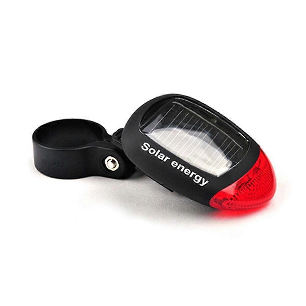 Solar Bike Rear Light, Compact Design with Continuous Lighting Capability