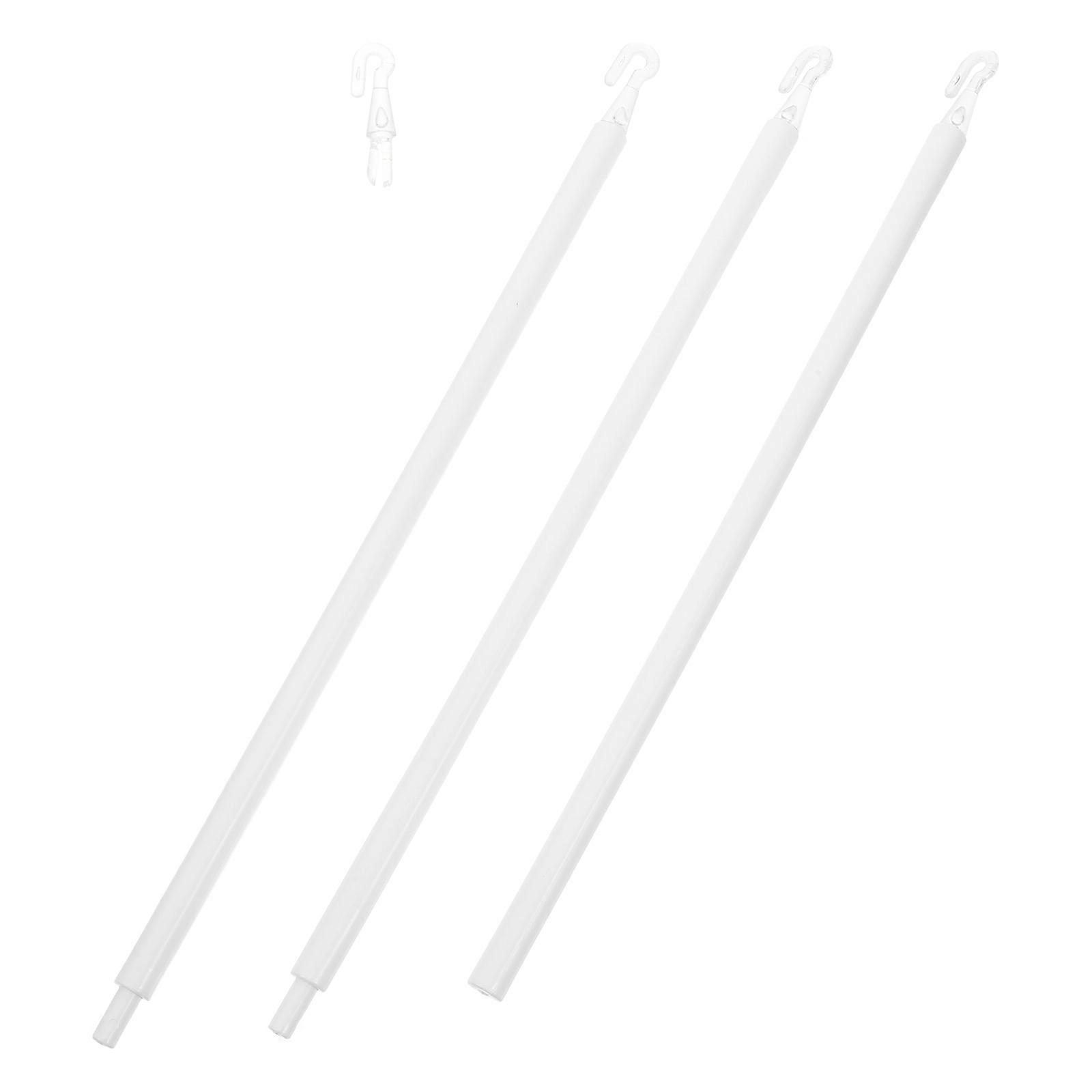 Detachable Vertical Blind Wand with Hook, Lightweight Plastic Control Stick for Window Blinds – Easy to Assemble Replacement Wand for Home and Office
