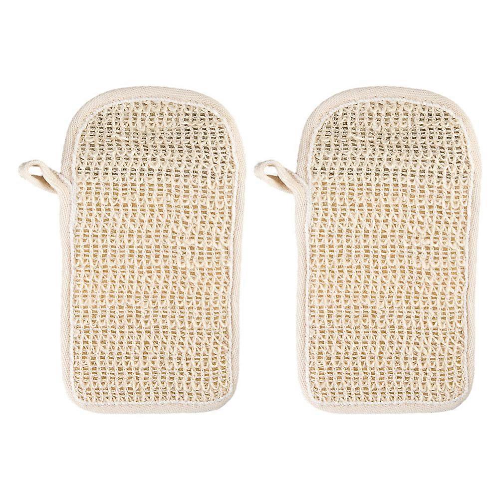 Portable Exfoliating Soap Bags 2 Pack Mesh Pouches with Hook Design for Travel, Home, and Outdoor Use Easy Storage and Drying