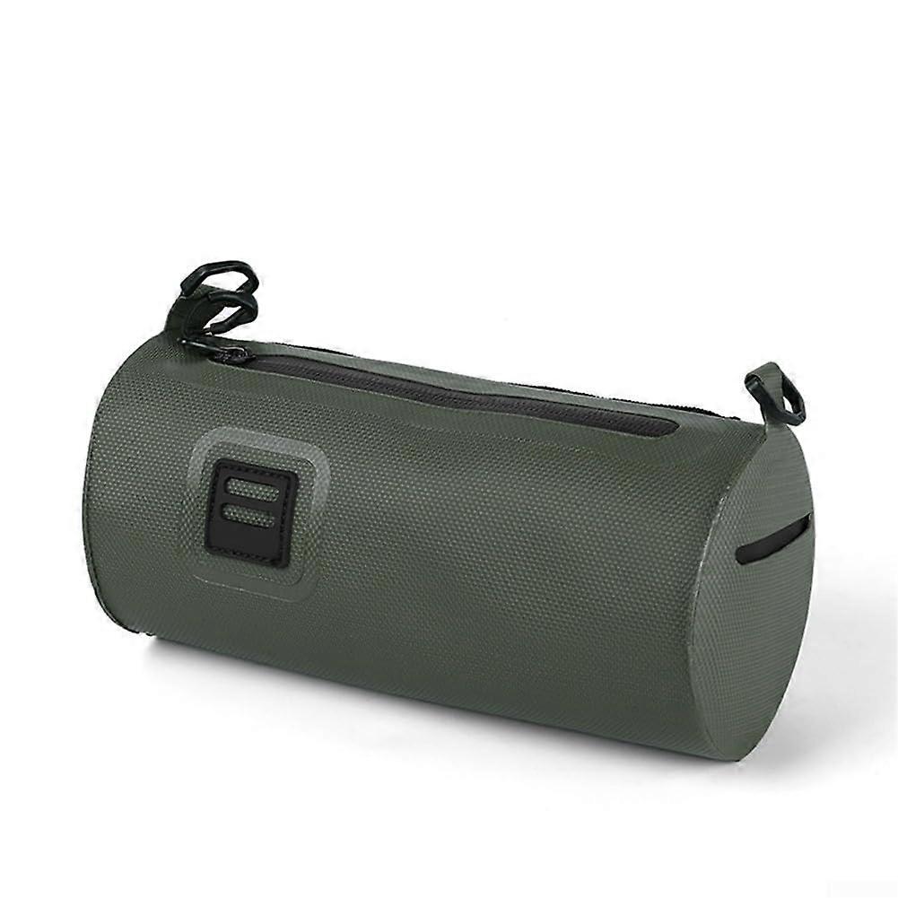 Essential Bike Front Storage Solution Lightweight Waterproof Design Green Front Mount Storage Bag