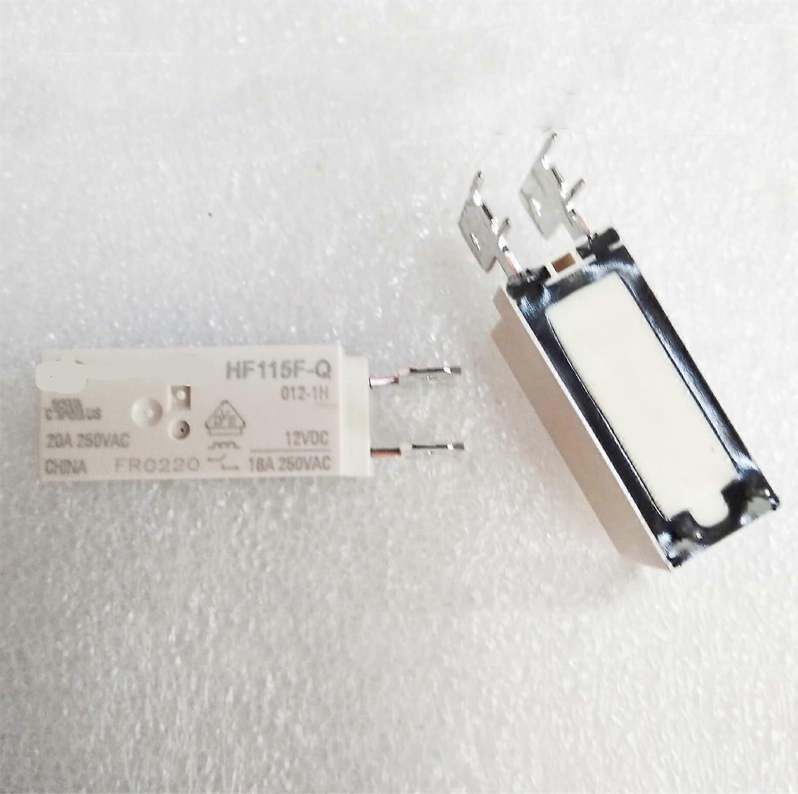 HF115F-Q 006-1H Relay 5Pcs JQX-115F-Q 6VDC 18A 250VAC 4PIN Normally Open Switch for Electronics Projects