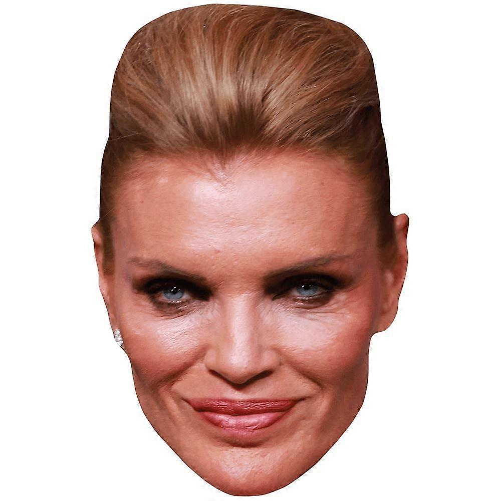 Esther Canadas (Smile) Celebrity Mask, Flat Card Face