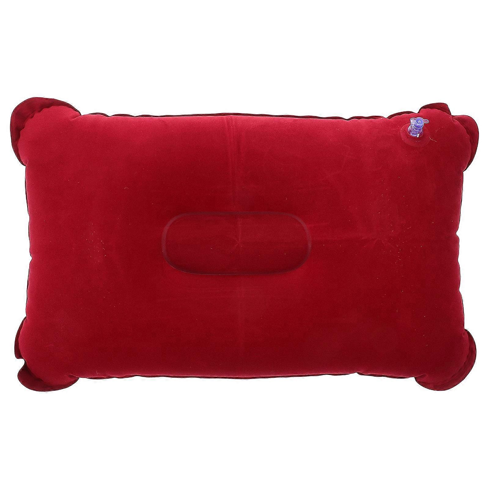 Lightweight Inflatable Travel Pillow for Camping, Hiking, and Airplane Use – Versatile Portable Cushion for Comfort and Support