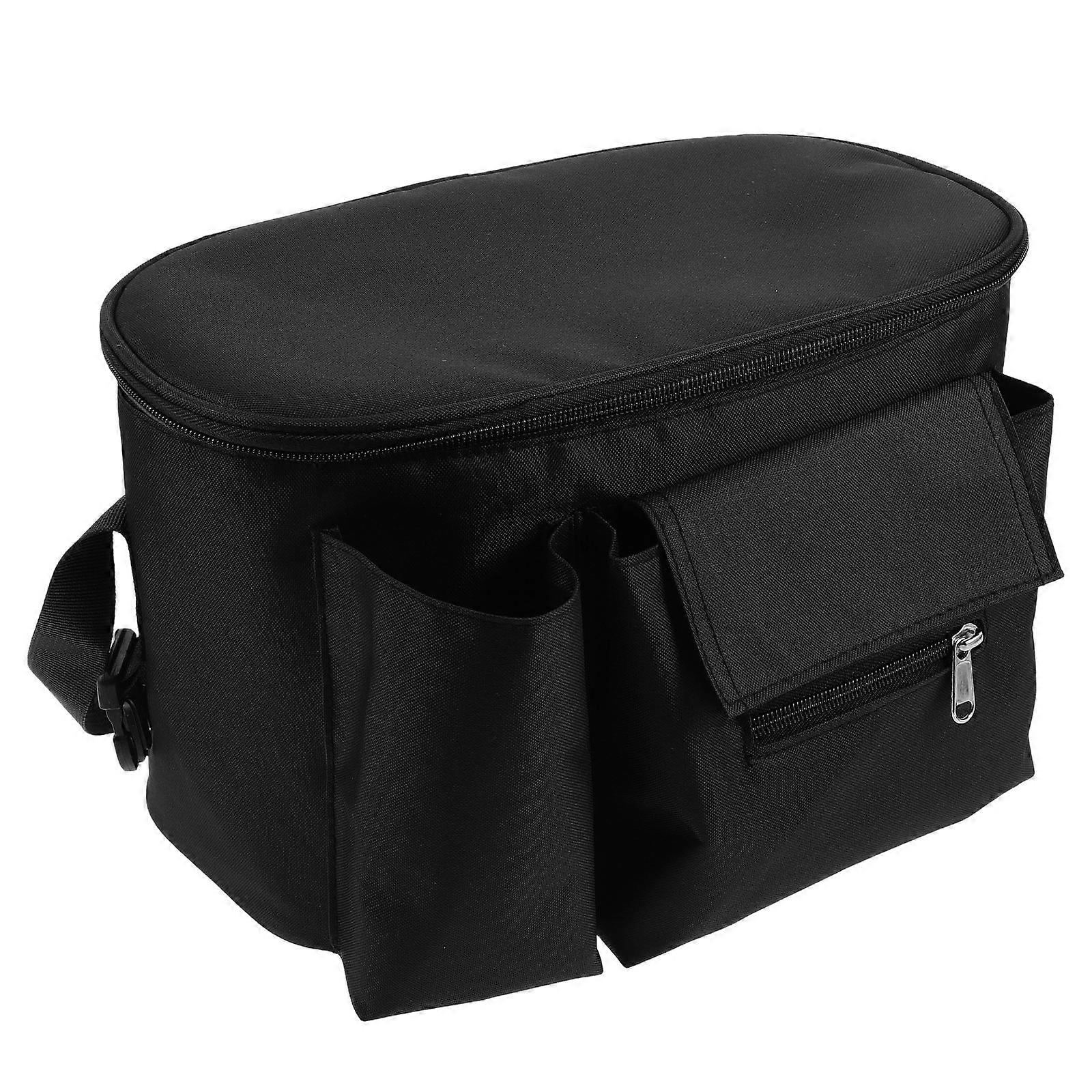 Motorcycle Tool Bag Hanging Organizer Large Capacity Versatile Use Black 31.00X20.00X15.00CM 1Pack