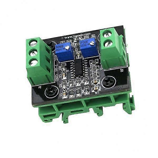 3xCurrent to Voltage Isolation Transmitter Signal Converter 4-20mA to 0-10V