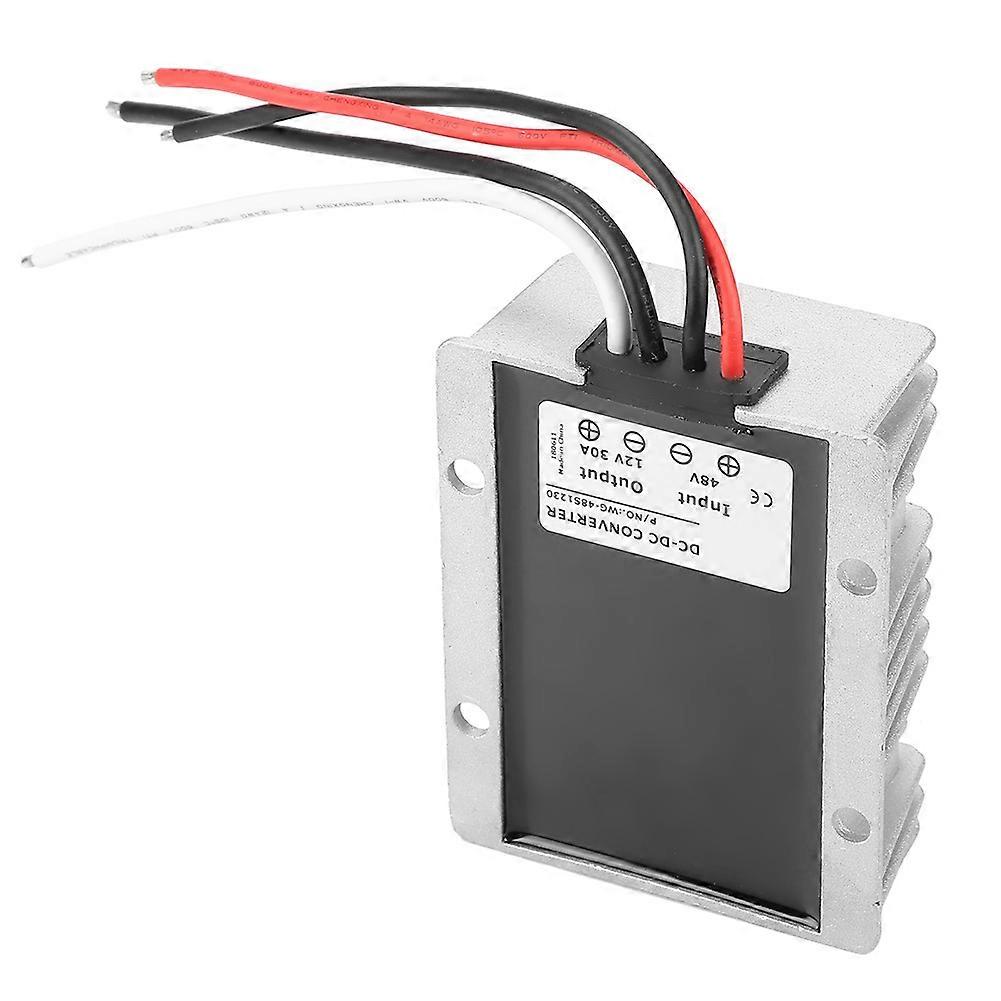 48V to 12V DC Step Down Converter for Car, 30A Power Supply, 360W