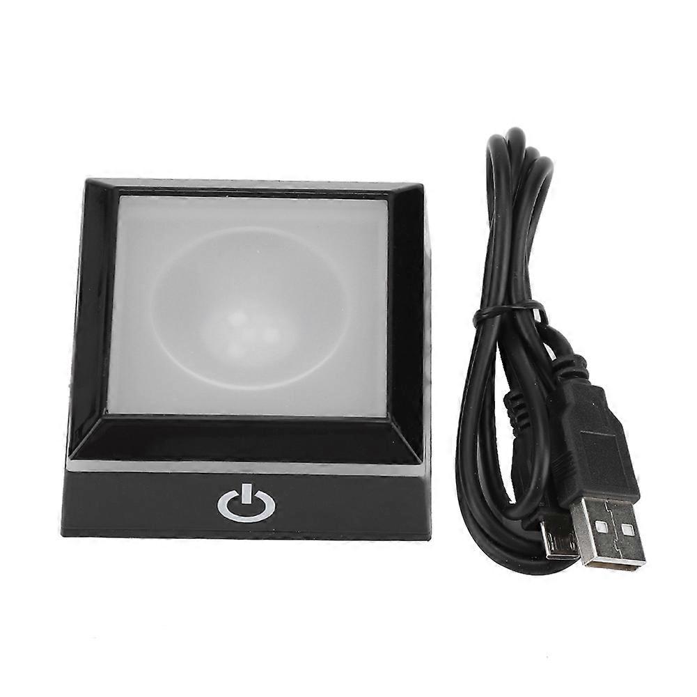 Square 3D LED Light Display Stand, Multicolor, for Crystal and Glass Decoration