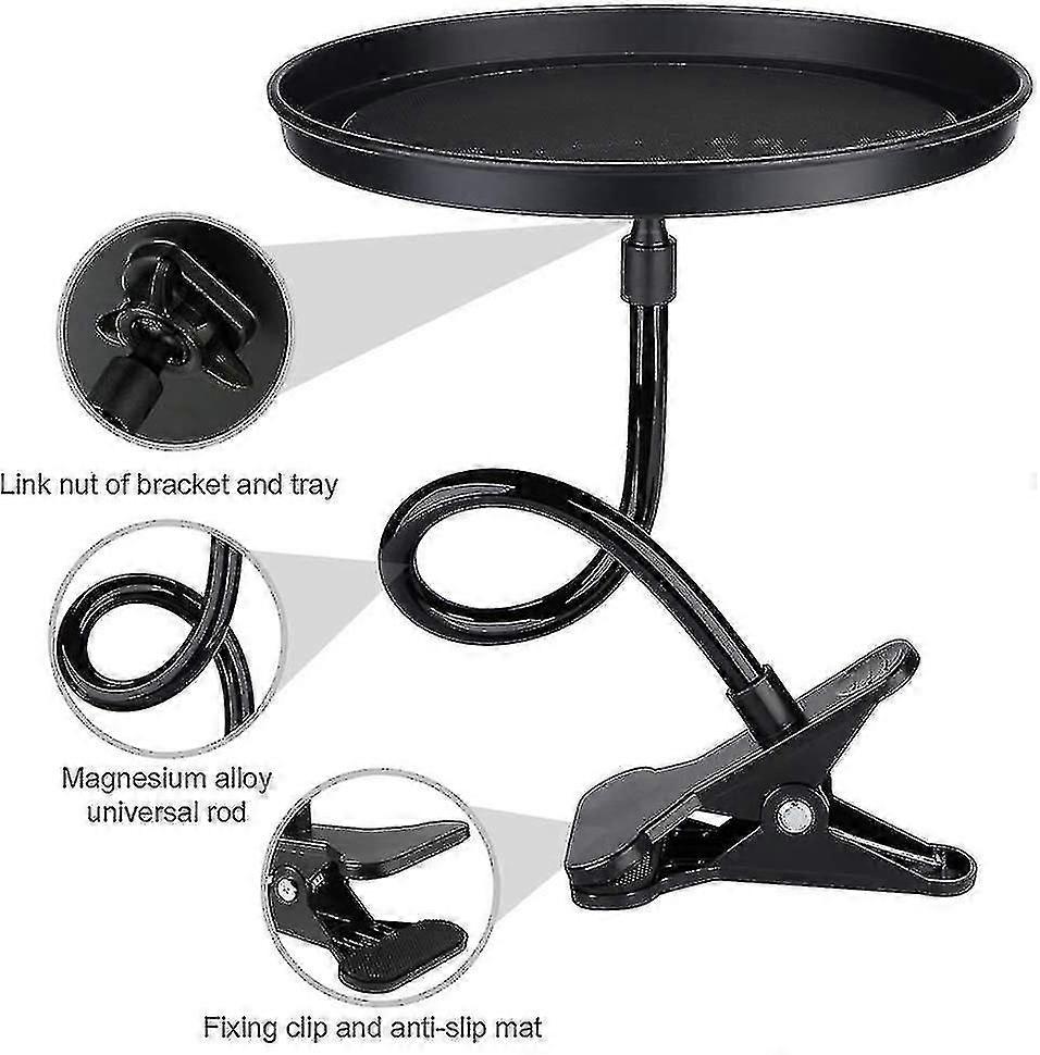 The On-board Dining Tray Can Be Bent To Dine And Travel In The Carblack