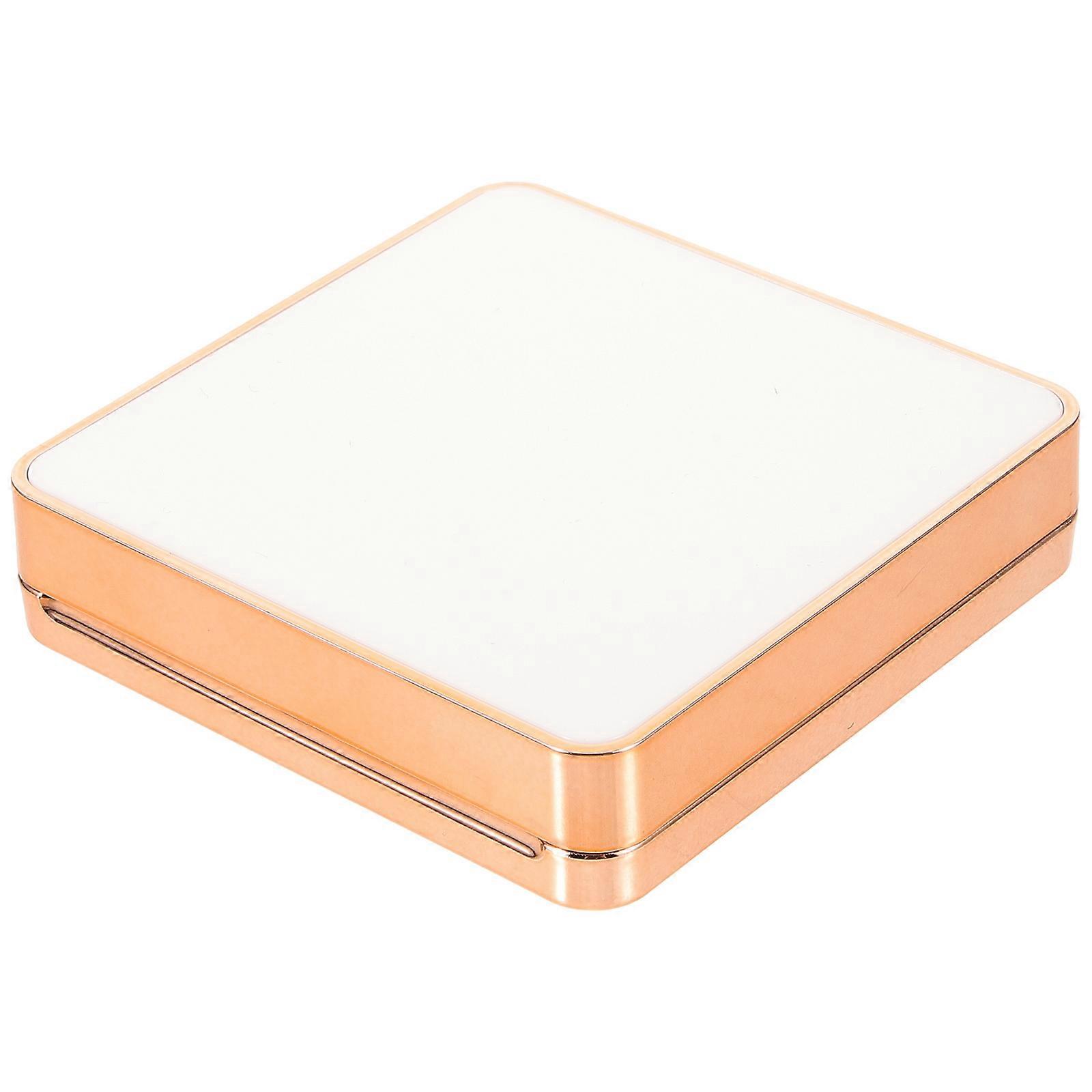 Empty Cushion Foundation Case with Sponge Puff – Durable Makeup Container for DIY Cream Blusher, Portable Compact Box for Travel and Daily Makeup